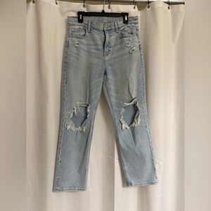 American Eagle Outfitters Light Blue Boyfriend Jeans